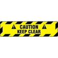 thumbnail image 2 of Manufacturer Varies Floor Sign, Black/Yellow, 24 In. x 6 In. 3YRW3, 2 of 2