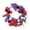 M, variant on Lksixu Patriotic Roses Wreath for Front Door, 13 inch Heart-Shape Red White & Blue Foam Roses Garland, 4th of July American Flag Design Artificial Flowers Wreath Independence Day Hanging Ornaments