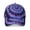 Purple and Black Tie Dye Pattern, variant on Purple and Black Tie Dye Pattern Baseball Cap, Casual Daily Hat with Snap Closure & Sweatband, Rigid Flat Brim Gifts for Sports Outdoor Travel