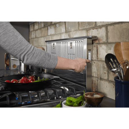 KitchenAid - Specialty Series 30" Telescopic Downdraft System - Stainless Steel