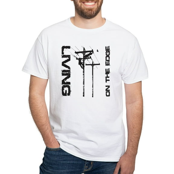 CafePress - LOE_1 T Shirt - Men's White Classic Cotton T-Shirts