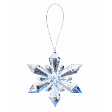 Crystal Expressions Glo-Flake Pointed Tips Ornament - By Ganz - Walmart.com