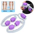 thumbnail image 4 of Masajeador de piernas con abrazadera, dispositivo de mano de 360 grados, masaje totalmente rodeado, relajación, músculos de la pantorrilla, equipo de Yoga y Fitness, color morado, 4 of 10