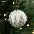 thumbnail image 3 of 8 Pack 8CM Christmas Ornaments Foam Balls Holiday Tree Decorations Set for Xmas Party Home Decor Festive Decor DIY Crafts Gifts, 3 of 9