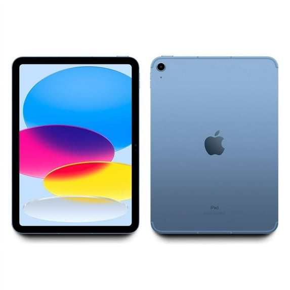 Restored 2022 Apple iPad Wi Fi 256 GB Blue (10th Generation) (Refurbished)