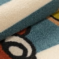 thumbnail image 4 of BNM Dinoventure Kids Washable Indoor Area Rug, 2' x 3', Black, 4 of 4