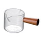 thumbnail image 4 of Jarra medidora de café,Vaso medidor de espresso Jarra de vidrio para espresso,Jarra de vidrio transparente para espresso Mango antiescaldaduras,Taza medidora Jarra Jarra para Resistente, 4 of 8