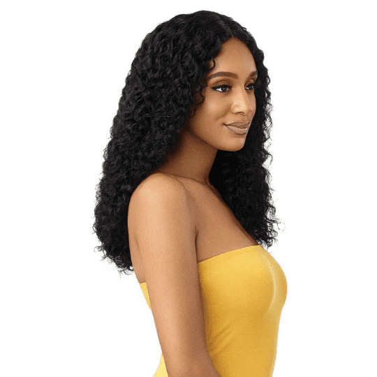 Outre The Daily Wig Wet & Wavy 100% Human Hair Wig - Natural Deep 22"