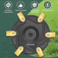 thumbnail image 5 of Navimow H Series H500E H800E H1500E Replacement Blade Disc + 6 Blades for Robotic Lawn Mower, 5 of 5
