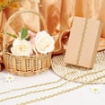 thumbnail image 3 of 25Yards 0.3inch Polyester Gold Lace Trim Ribbon Wave Pattern Gimp Braid Trim Embellishment for Sewing Curtain Slipcover Bag, 3 of 8