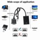 thumbnail image 3 of 1080P HD VGA to HDMI Converter Adapter Cable with 3.5mm Audio Output Male VGA to Female HDMI Adaptor for PC Laptop to HDTV Projector, 3 of 5