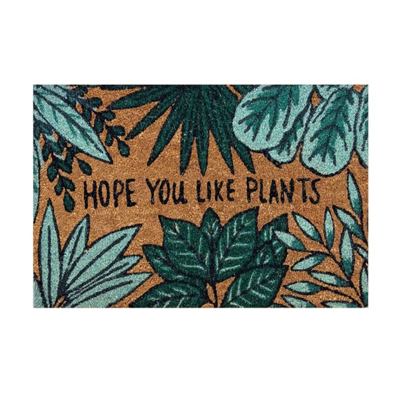 Summer Front Doormats Coco Coir Door Mat with Heavy Duty Backing, Welcome Doormat for Outside Entryway Mats Home Front or Back Entrance, Home Entry Floor
