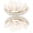 2 PCS, variant on 2 PCS Passive Diffuser, White Plaster Flower Essential Oil Diffuser, Noise-Free, Non-Electric Passive Aromatherapy Diffuser for Small Rooms Mini Room