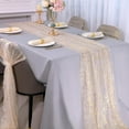 thumbnail image 5 of 10FT Table Runner, Sequin Glitter Sheer Chiffon Gauze Cheesecloth Runner 120 Inch, Party Decorations for Wedding Anniversary Birthday Graduation Christmas Holiday, 5 of 8