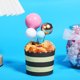 thumbnail image 2 of WORGEOUS 40 PCS Mini Balloon Pastel Toppers Toppers Ball Ball Picks Balls Bolas de pastelería Diy Insertar decoraciones para hornear, 2 of 8