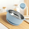 thumbnail image 5 of Stainless Steel Suction Bowls for Kids - 2-in-1 SUS304 Bowl with Removable Silicone Base | Non-, Anti-Scald & Spill-Proof for Cereal, Snacks & Self-Feeding, 5 of 7
