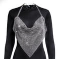 thumbnail image 1 of SAYOO Chaleco de cintura brillante para mujer SAYOO  moda, 1 of 3