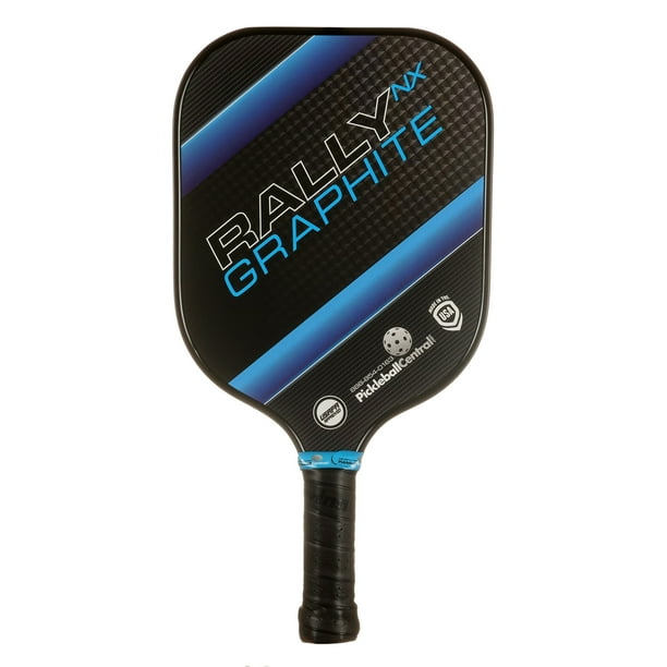 Pickleball Central Rally NX Graphite Pickleball Paddle, Blue