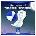 thumbnail image 2 of ALWAYS Ultra Thin Size 5 Extra Heavy Overnight Pads With Wings Unscented, 46 Count, 2 of 3