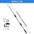thumbnail image 3 of Premium Nonrust Steel Attic Ladder Drop Set Including Hook Rope And Locking Buckles, 3 of 13