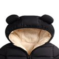 thumbnail image 4 of Manteau d'Hiver pour Bébé à Capuche Manches Longues Fermeture Éclair Chaud, 4 of 6