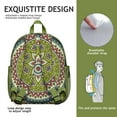 thumbnail image 4 of Spirituality Students Backpack - Peace Serenity and Tranquility Pattern with Sacred Awakening and Healing Mandala, Comfortable Adjustable Straps for Developing Students, 4 of 6