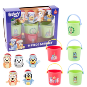 Bluey Holiday 11 Pc Holiday Bath Set