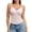 WenDA22 tx02-Red, variant on WEIWEN Womens Spaghetti Strap Tank Top Lace Wrap Deep V Neck Cropped Tops for Women Coquette Camisole Going Out Cami Shirts tx03-White, L