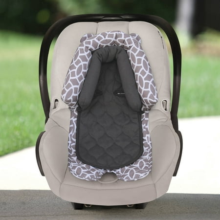 On the Goldbug 2-in-1 Infant Head Support, Grey (Best Car Seat Head Support)
