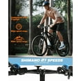 thumbnail image 2 of Qlife Electric Bike for Adults - 21-Speed Mountain Lightweight Ebike with Peak 750W 20MPH Brushless Motor, 26X2.1 Tire Step Over E-MTB (Black) with Mirror & Lock, 2 of 5