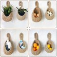 thumbnail image 4 of Cestas de frutas y verduras para colgar en la pared (18 x 17,5 x 22,5 cm), cesta de yute tejida a mano con forma de gota de agua para frutas o verduras, cesta de almacenamiento colgante para cocina, 4 of 5