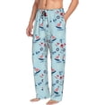 thumbnail image 6 of Honiee Sailboats Anchors for men - a sleek fusion of Straight Pajama Pants, versatile Lounge Pants, and cozy Sleepwear, all rolled into one-Large, 6 of 6