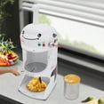 thumbnail image 2 of 350W Commercial Ice Shaver Machine Electric Snow Cone Maker Crusher Low Noise, 2 of 18