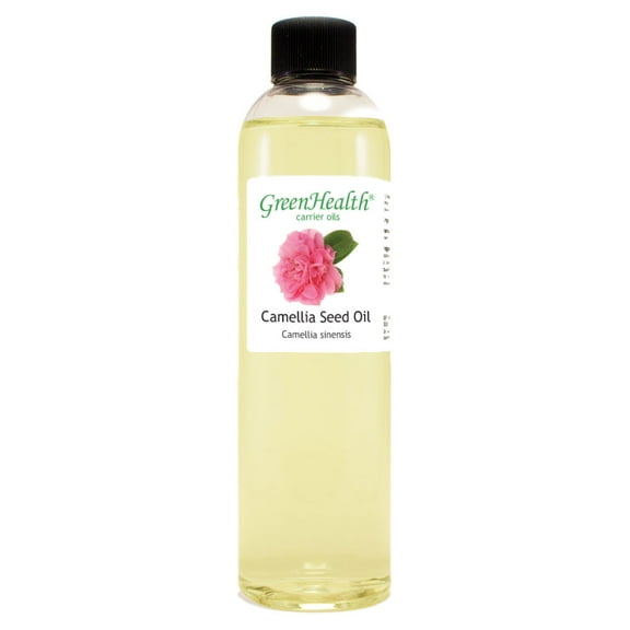 Camellia Carrier Oil - 8 fl oz - Clear Plastic Bottle w/ Cap