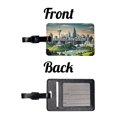 thumbnail image 4 of Auckland, New Zealand Travel City Country Stamp Faux Leather Travel Luggage Tag, 4 of 7
