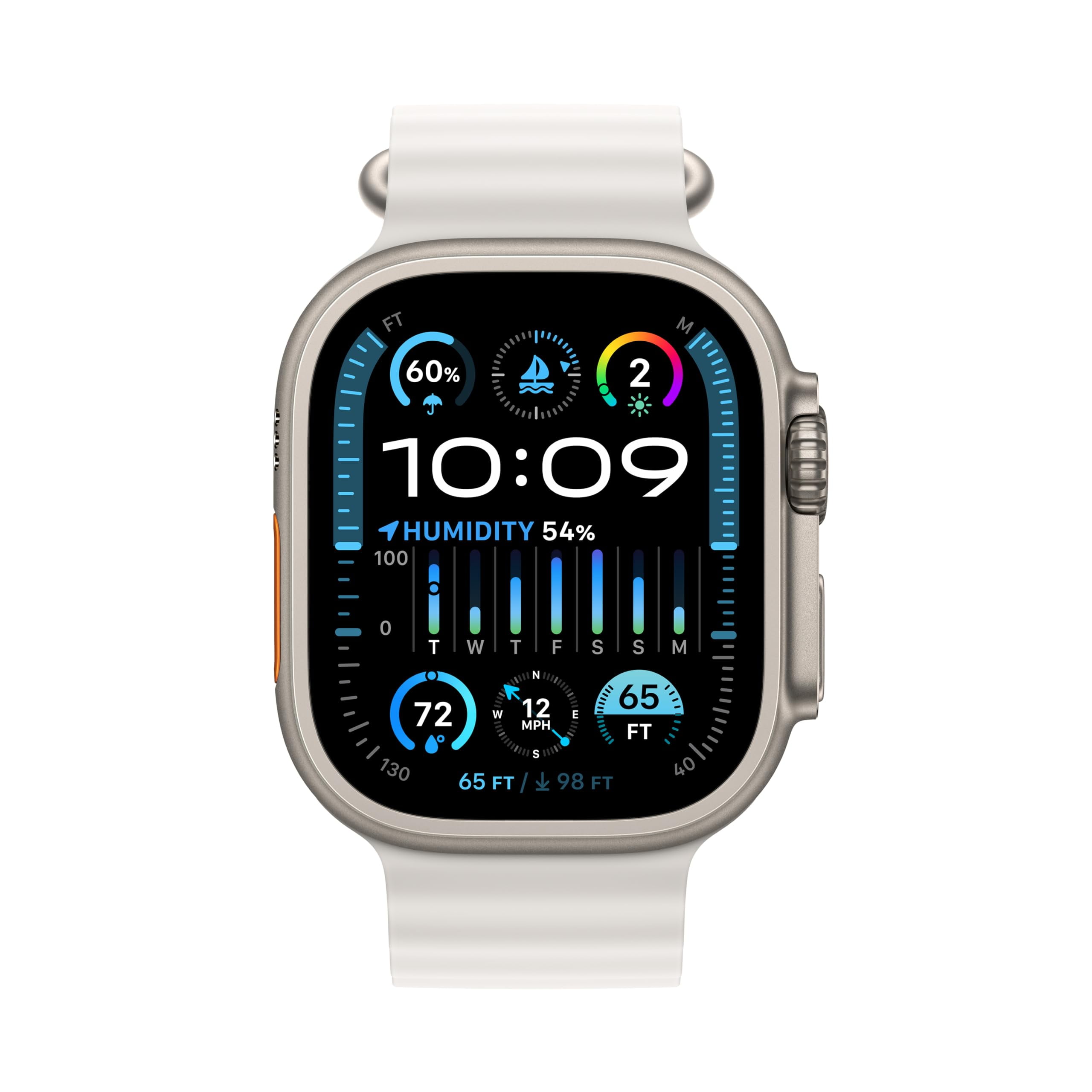 Apple Watch Ultra 2 Boîtier en titane (49 mm/GPS-Cellular