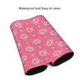 thumbnail image 4 of Disketp Cartoon Pigs and Hearts Gaming Mouse Mat Long Extended Mouse Pad Desk Mat Non-Slip Rubber Mice Pads Stitched Edges(315.5 x 16 x 0.12 Inches), 4 of 8