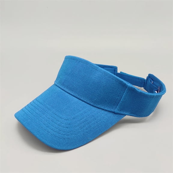 Unisex Baseball Cap Solid Men Women Tennis Sun Hat Adjustable Breathable Dad Visor Outdoor Sports, Sky Blue
