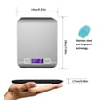 thumbnail image 3 of facefd High Precision 5kg/1g Electronic Kitchen Scales LCD Digital Food Scale Weight Scale Measuring Tools, 3 of 8