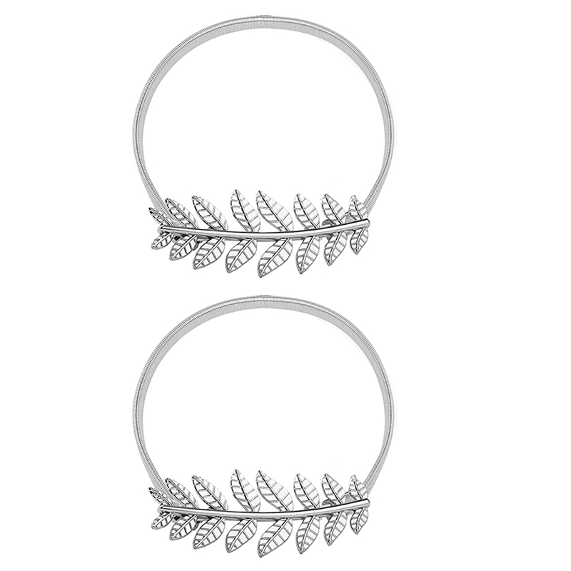 [2 Pieces Pack] the Metal Spring of the Curtain Hanger Fits Most