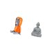 thumbnail image 5 of Estatua de la Isla de Pascua,Estatua de la Isla de Pascua,cabeza de moai,decoración,Estatua de mono,Estatua de Buda Mono para Interiores y Exteriores Budista,Figuras en miniatura meditando, 5 of 8