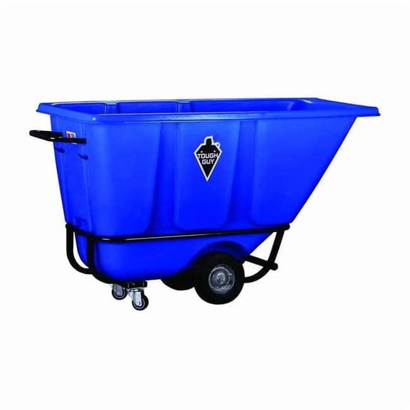 Tough Guy Tilt Truck,Std,1/2 cu yd,850 lb.,Blue 21VK41