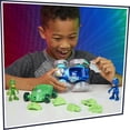 PJ Masks Toys PJ Launching Seeker Car Playset with Sounds, 2in1