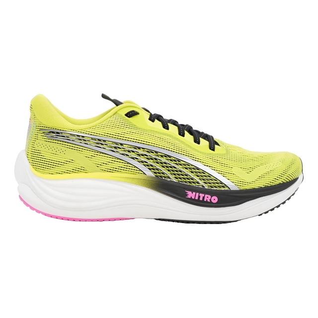 Tenis Puma Mujer Dama Running Nitro 3 Psychedelic Rush amarillo 22
