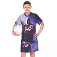 thumbnail image 6 of Rod Wave Boys Short Sleeve T-Shirt And Shorts Outfit Set Activewear Mesh Short Set for Kids, 6 of 7