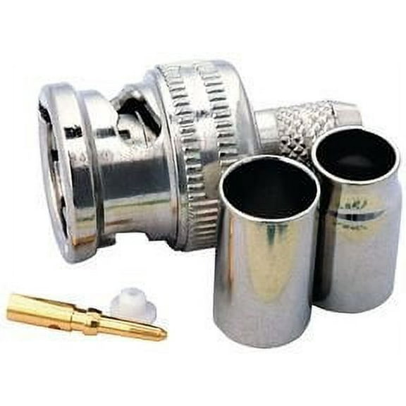 RF Connectors / Coaxial Connectors STRAIGHT CRIMP PLUG RG58 141 LMR195 7806 (1 piece) - 31-5800