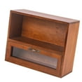 thumbnail image 1 of Wood Desk Organizer, Multifunctional Desktop Storage Box  for Bedroom Living Room, 1 of 7