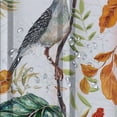 thumbnail image 5 of Orinice Bathroom décor set, shower curtain Tropical plant shower curtain with 12 bathroom hooks Green banana leaves with ostrich animals 69x72, 5 of 7