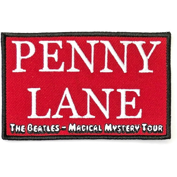 The Beatles Penny Lane Patch Tissé