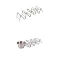 thumbnail image 1 of 2 Piezas Sostenedor de Taco Accesoiros Comida de Estilo Mexicano Vendrá Cómodo Sunnimix Taco Holder, 1 of 8